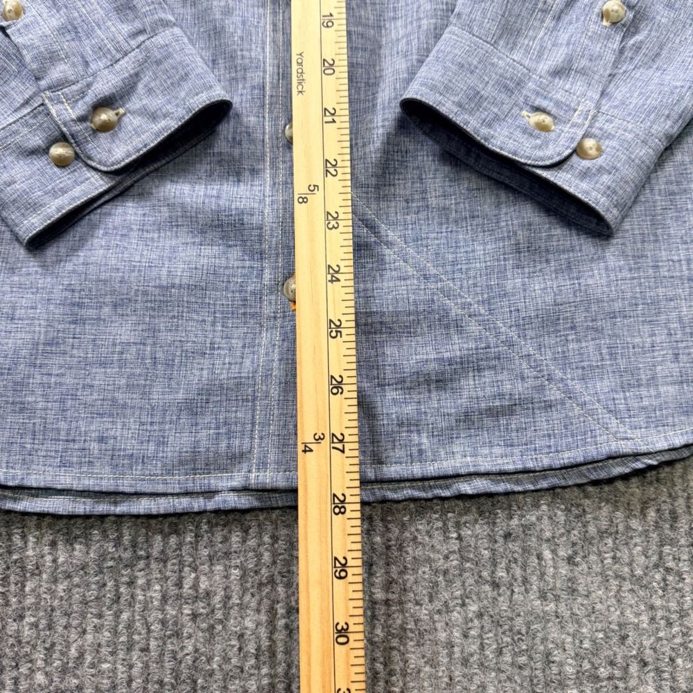 Orvis Women XL Blue Outdoor Performance Long Sleeve Button Down Shirt NWT - Picture 5 of 10